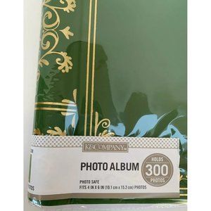Be Creative K&Co Library Green Spiral Memo Photo Memory Scrapbook Album 13"X9.5"